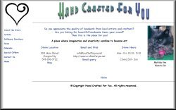 Hasnd Crafted For You, craft mall in Oregon City, Oregon