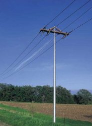 Transmission pole