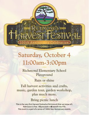 Harvest Festival, October 4